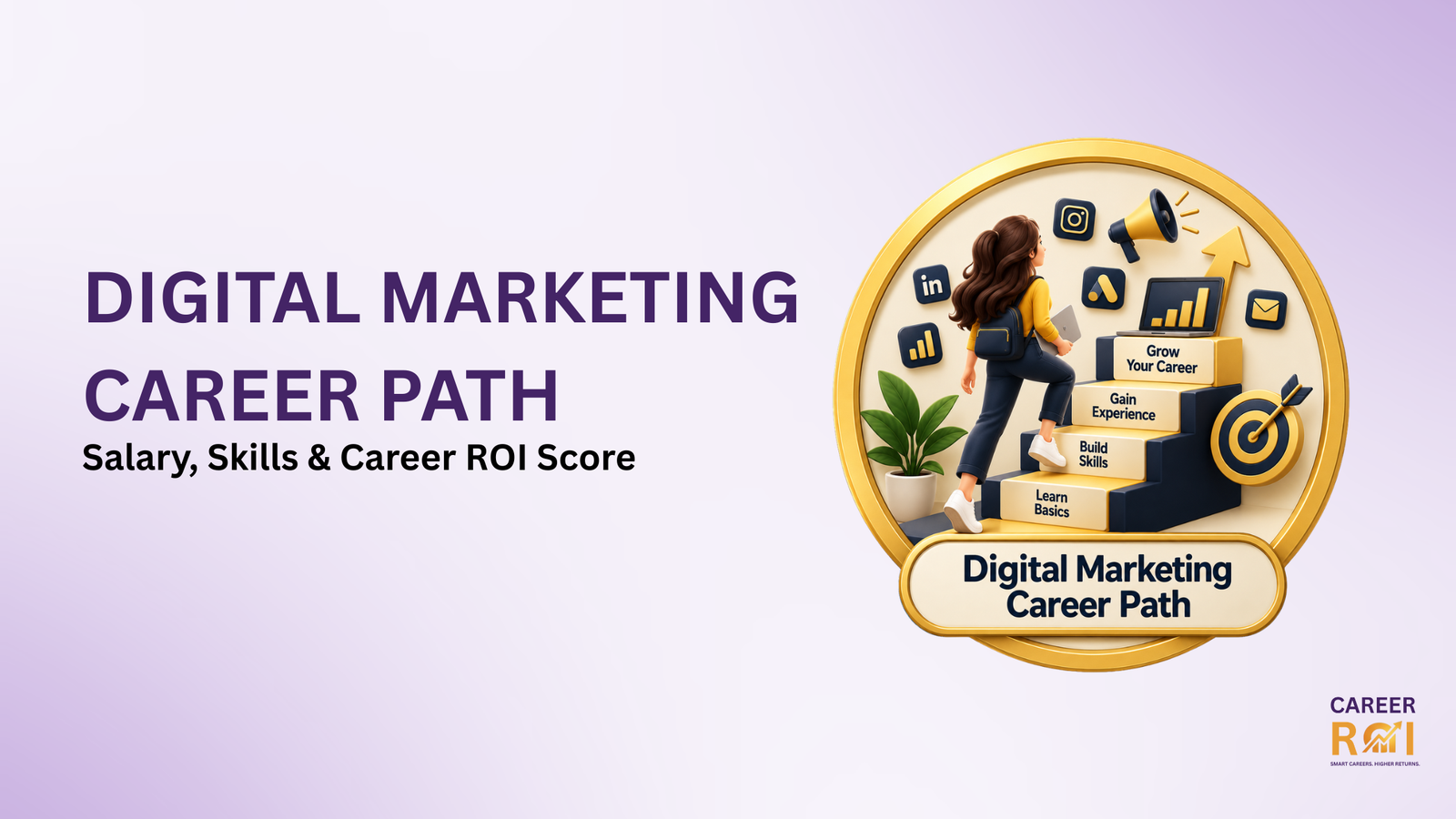 Digital Marketing Career Path – Salary, Skills & Career ROI Score